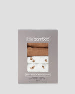LITTLE BAMBOO | Muslin Washers 6 Pack