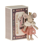 MAILEG | Princess Mouse in Matchbox