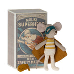 MAILEG | Super Hero Mouse in Matchbox