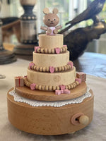 LITTLE MIA | Wooden Music Box | Birthday Teddy