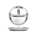 NIBBLE + REST | Stainless Steel and Silicone Suction Plate