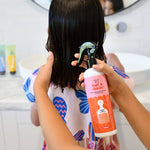No Nasties Kids Natural Plant Based Hair Detangler in Mandarin and Grape