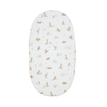 THE LIVING TEXTILES | Organic Bassinet Fitted Sheet