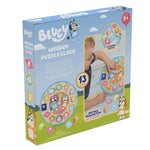 BLUEY | Wooden Puzzle Clock