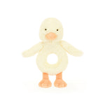 JELLYCAT Baby | Ring Rattle | Bashful Duckling