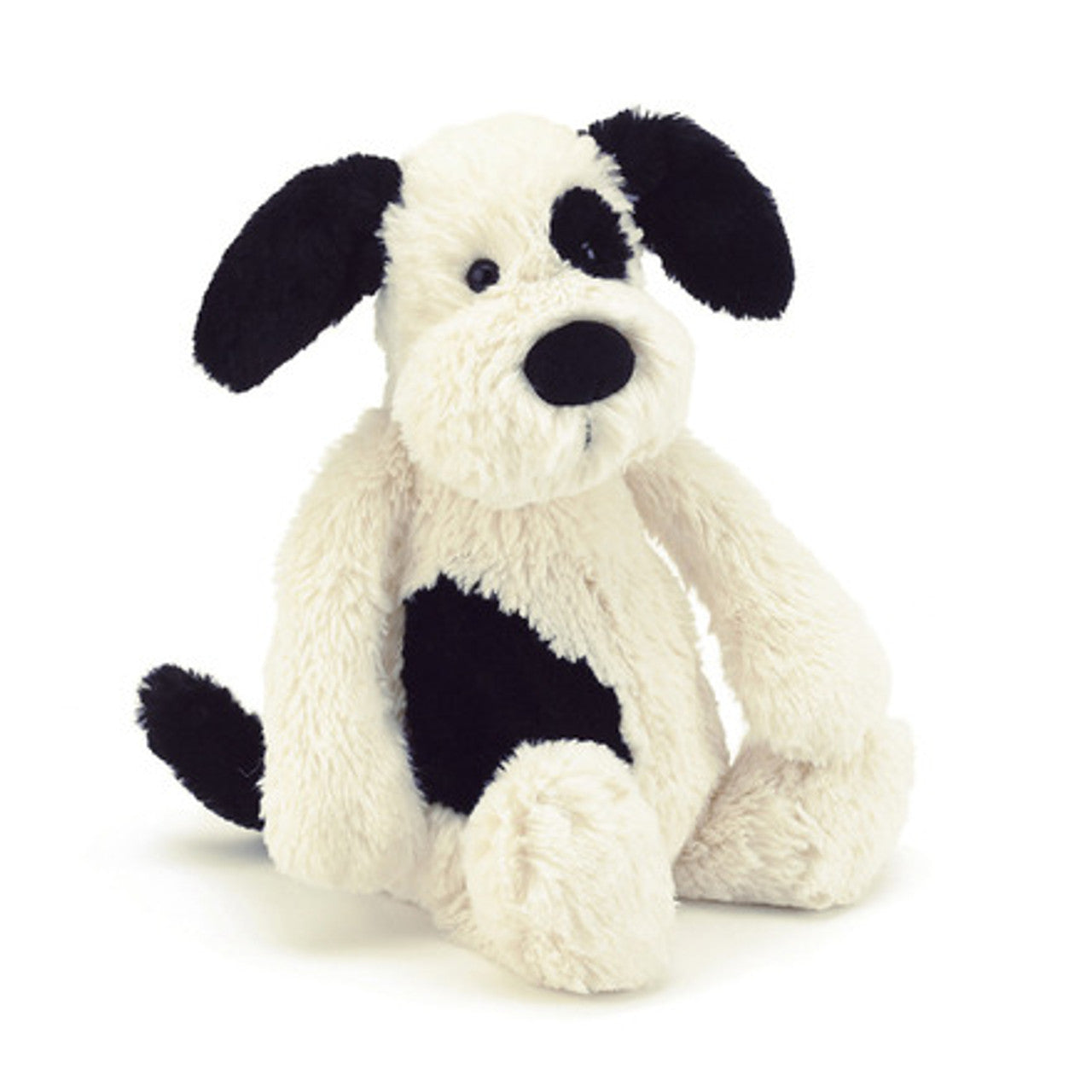 JELLYCAT Bashful | Black & Cream Puppy | Medium