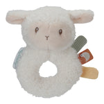 LITTLE DUTCH | Little Farm Soft Ring Rattle Sheep