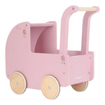 LITTLE DUTCH | Doll Pram with Textiles | Pink