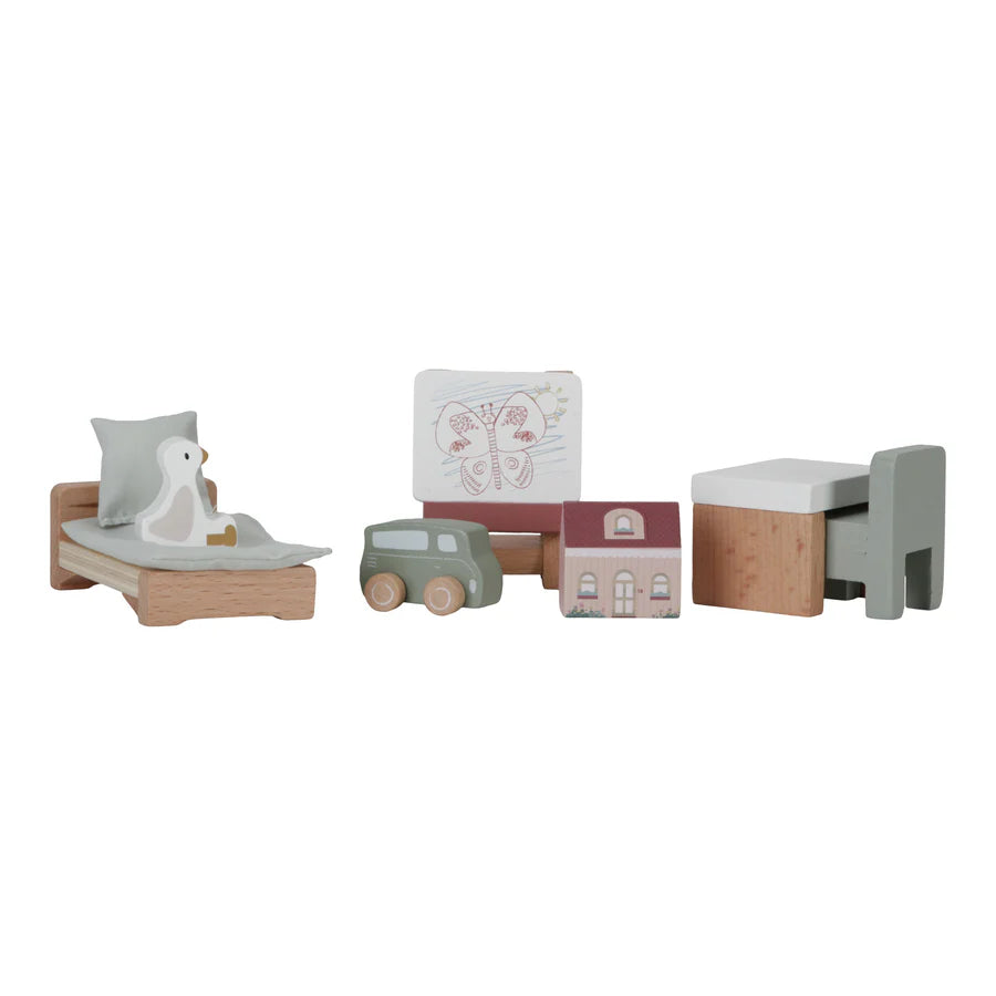 LITTLE DUTCH | Doll's House Expansion Set | Children's Room Funiture