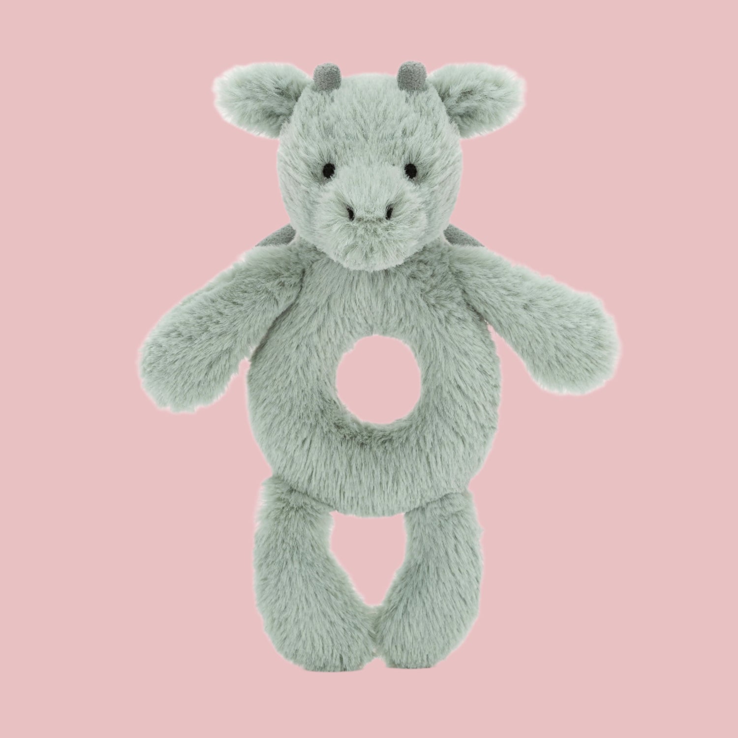 JELLYCAT Baby | Ring Rattle | Bashful Dragon
