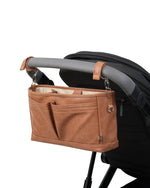 OIOI | Signature Pram Caddy | Tan Vegan Leather
