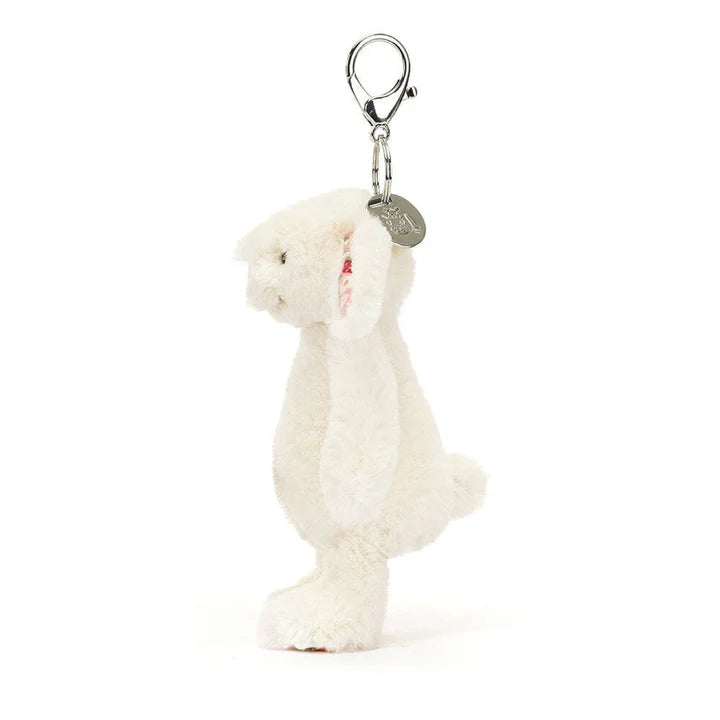 JELLYCAT | Bag Charm | Bashful Bunny | Blossom Cream 'Berry'