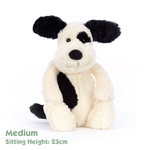 JELLYCAT | Bashful Black & Cream Puppy