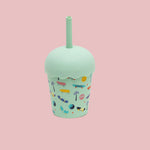 CHINO CLUB | Mini Smoothie Cup w/Straw | 6.5oz (200ml)