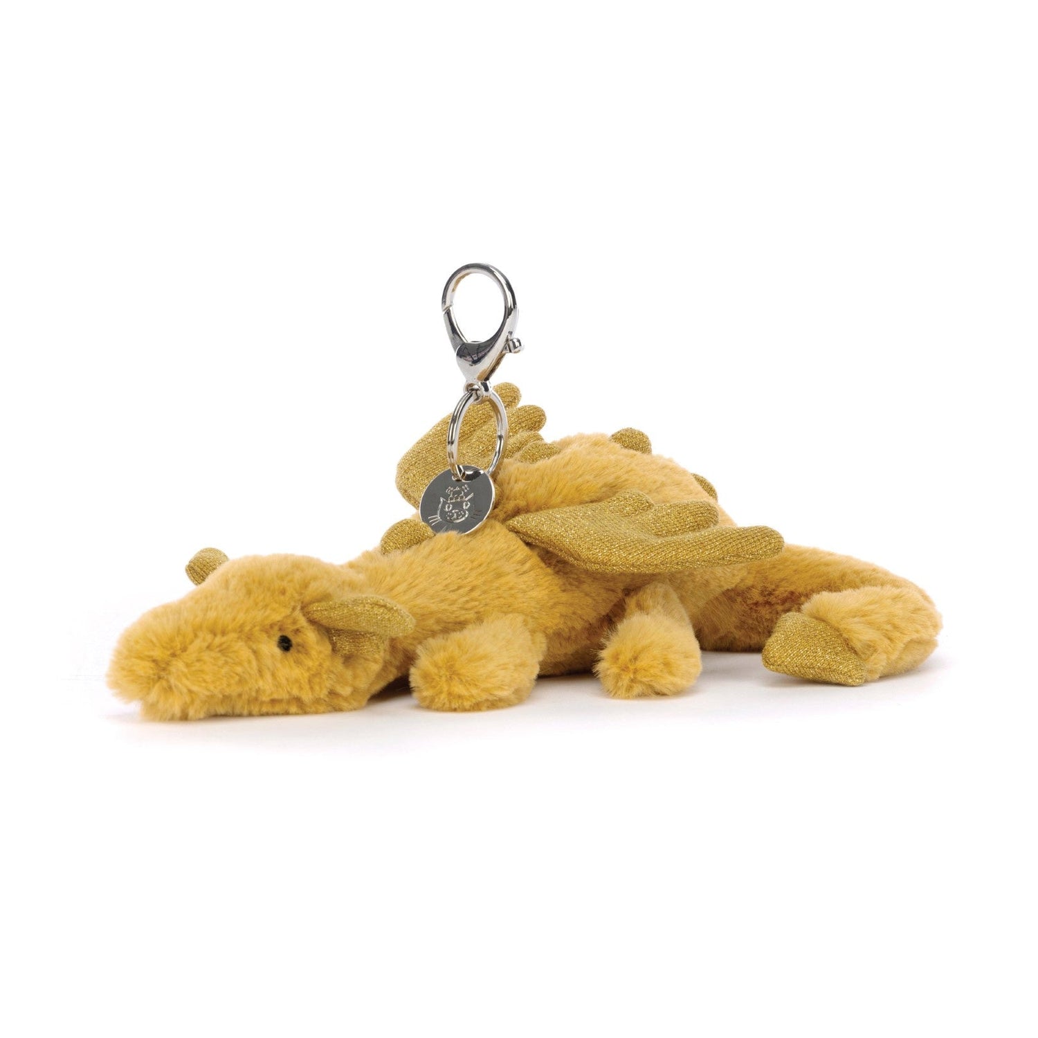 JELLYCAT | Bag Charm | Dragon | Golden