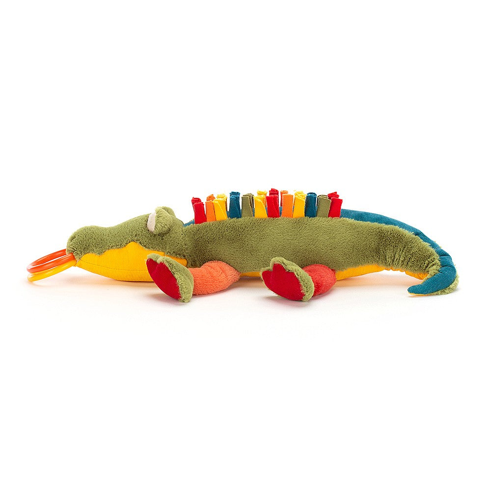 JELLYCAT Baby | Happihoop Croc Activity Toy
