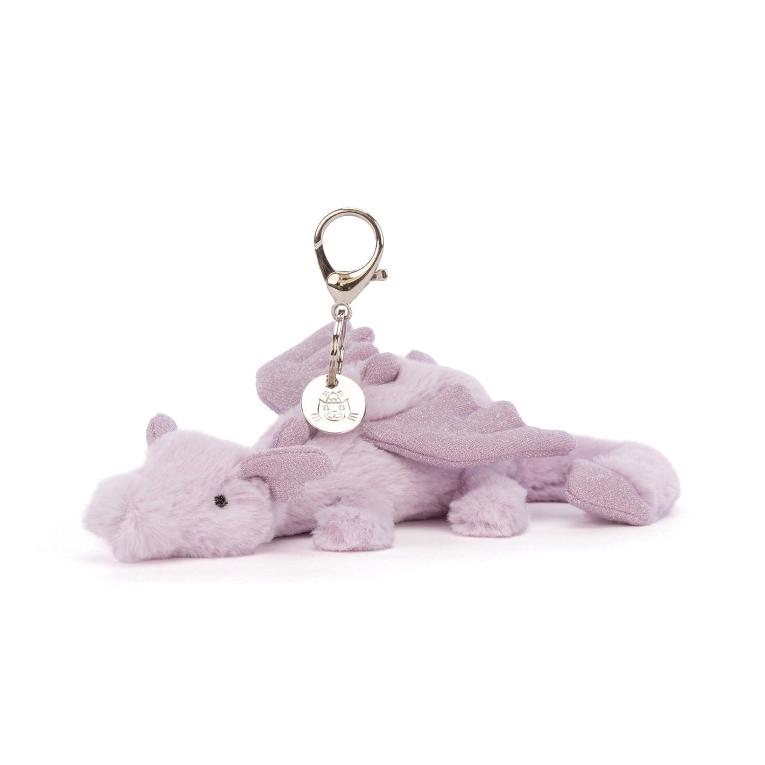 JELLYCAT | Bag Charm | Dragon | Lavender