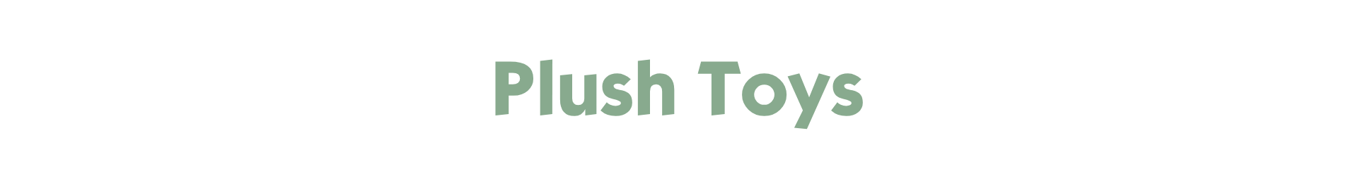 TOYS & BOOKS | Plush Toys