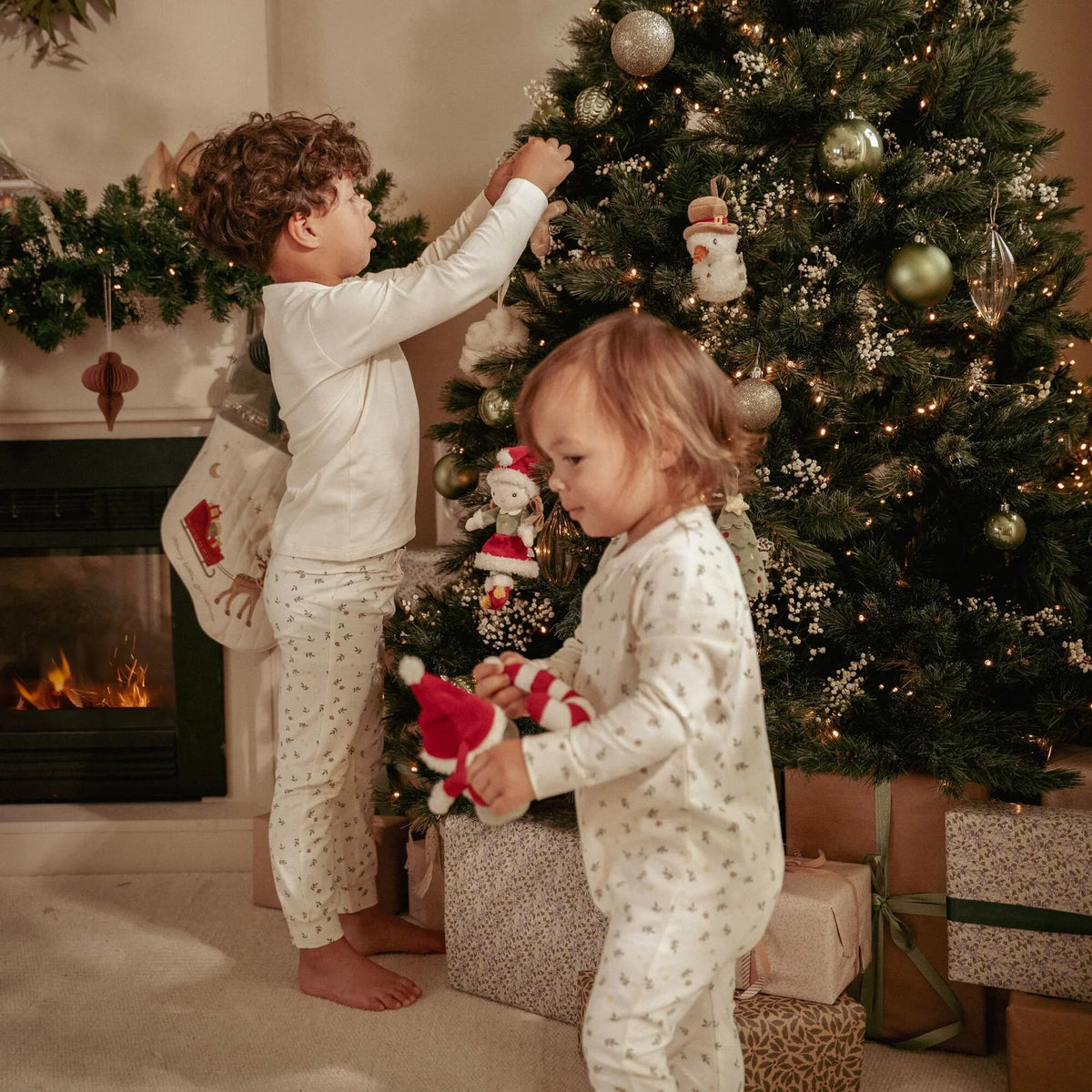 LITTLE DUTCH | 'Christmas' Ornaments Rosa Set