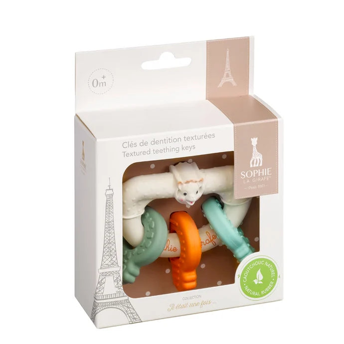 SOPHIE LA GIRAFE | Textured Teething Keys