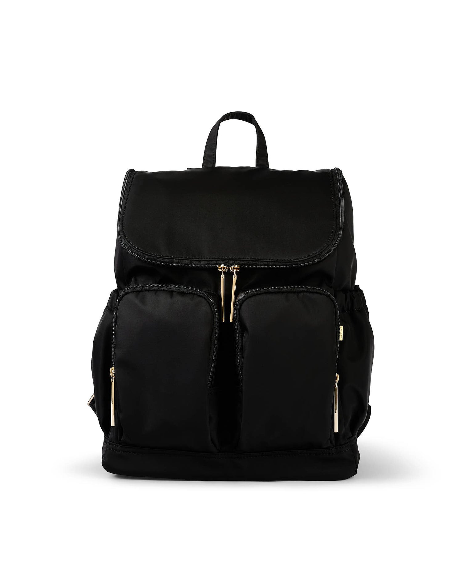 OIOI | Signature Nappy Backpack | Black Nylon