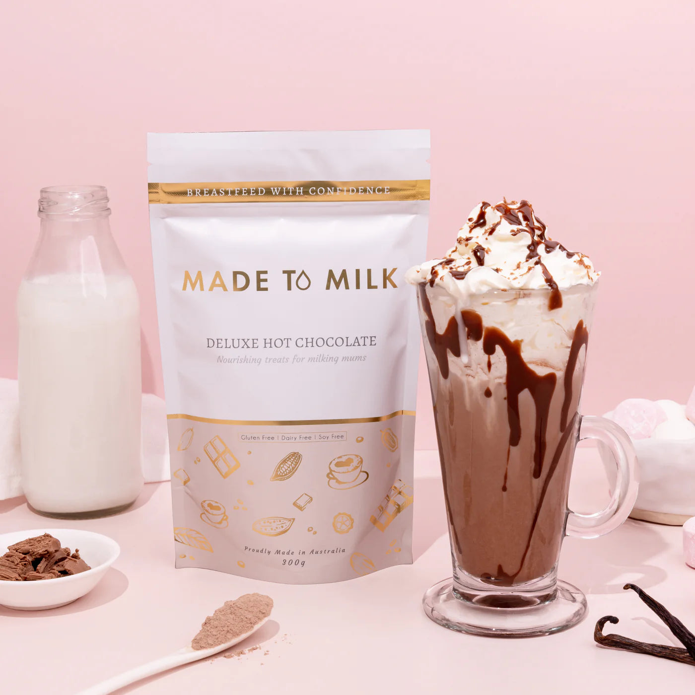 MADE TO MILK | Lactation Hot Chocolate