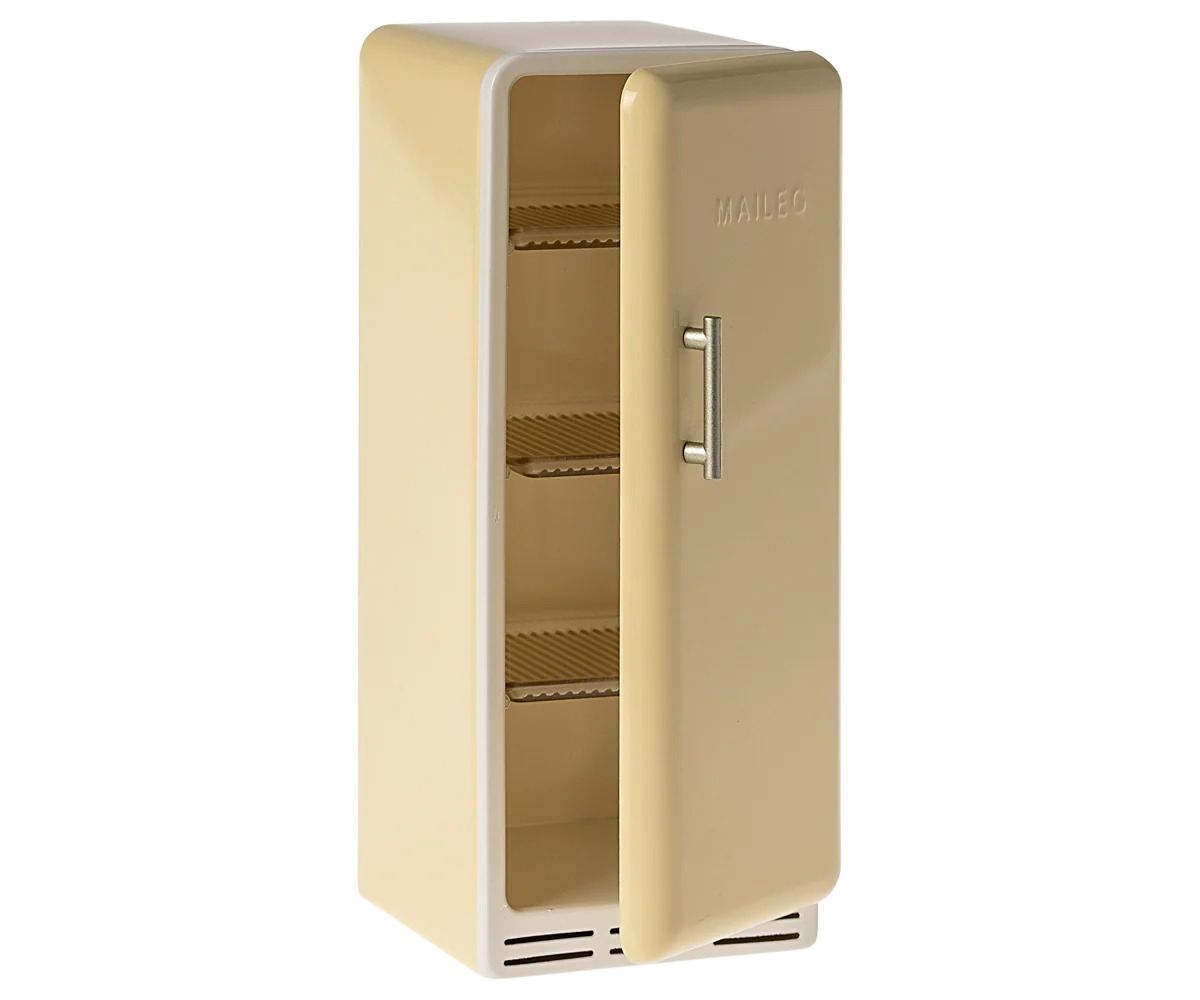 MAILEG | Miniture Fridge | Yellow