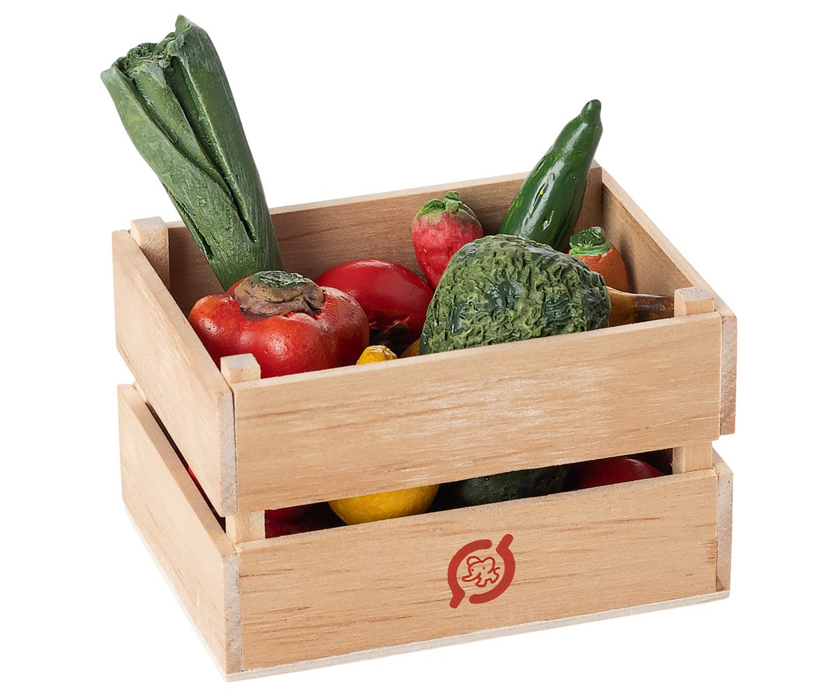 MAILEG | Miniature Fruit & Vegetables in Box