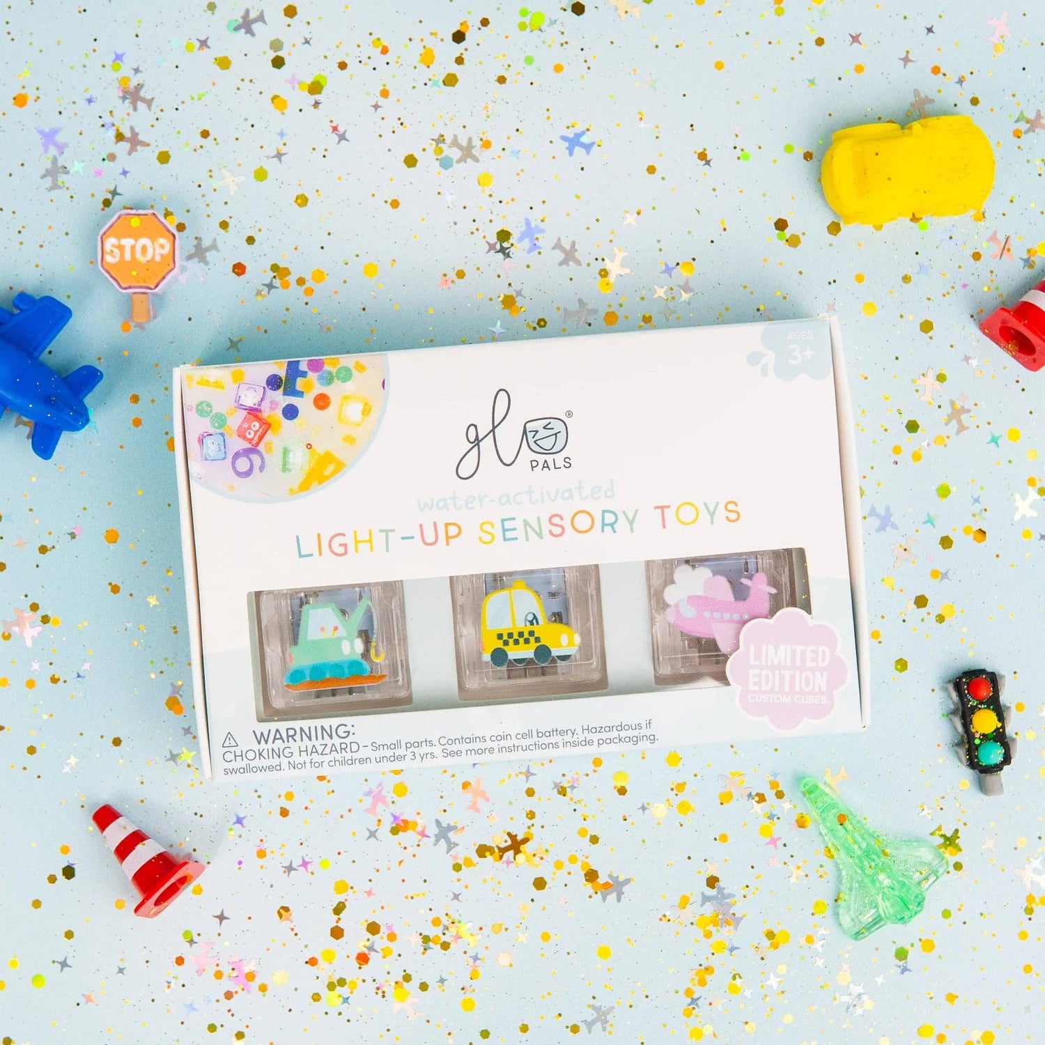 GLO PALS |  Light-Up Cubes Auto Gift Set