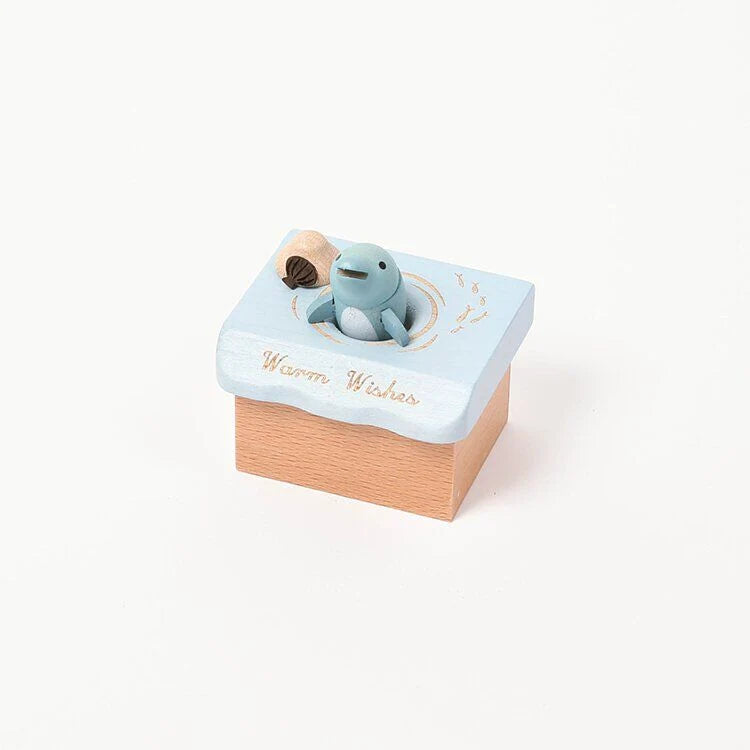WOODERFUL LIFE | Mini Dolphin Music Box