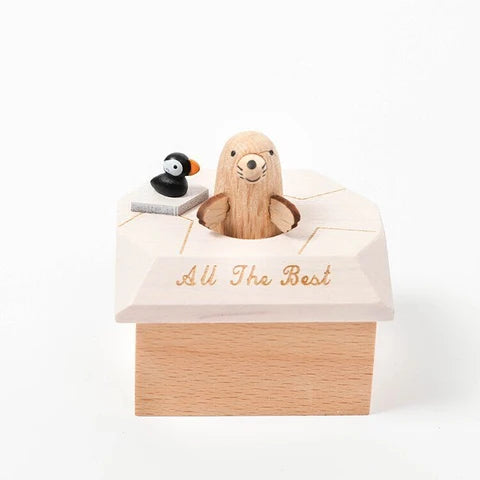 WOODERFUL LIFE | Mini Seal Music Box