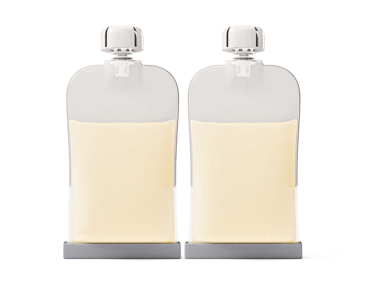 CHERUB BABY | Reusable Silicone Breast Milk & Food Pouches 180ml | 2pk