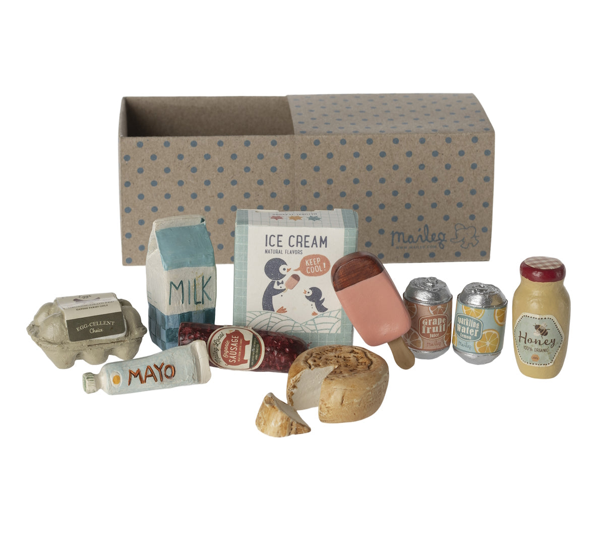 MAILEG | Miniature Grocery in Box