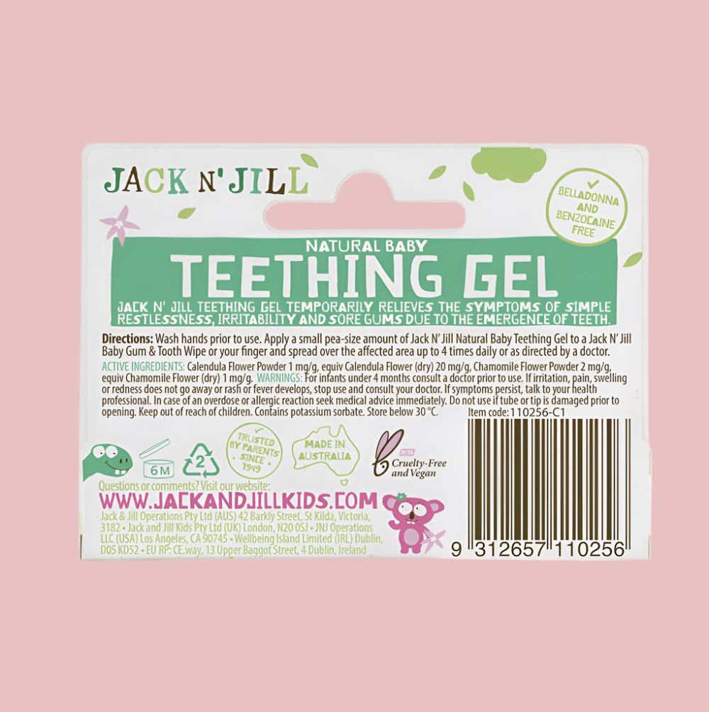 JACK N‘ JILL | Natural Baby Teething Gel | 15g