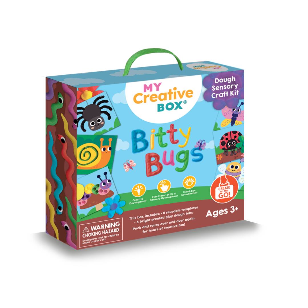 MY CREATIVE BOX | Bitty Bugs Dough Sensory Craft Box – MOLLY & BEAR