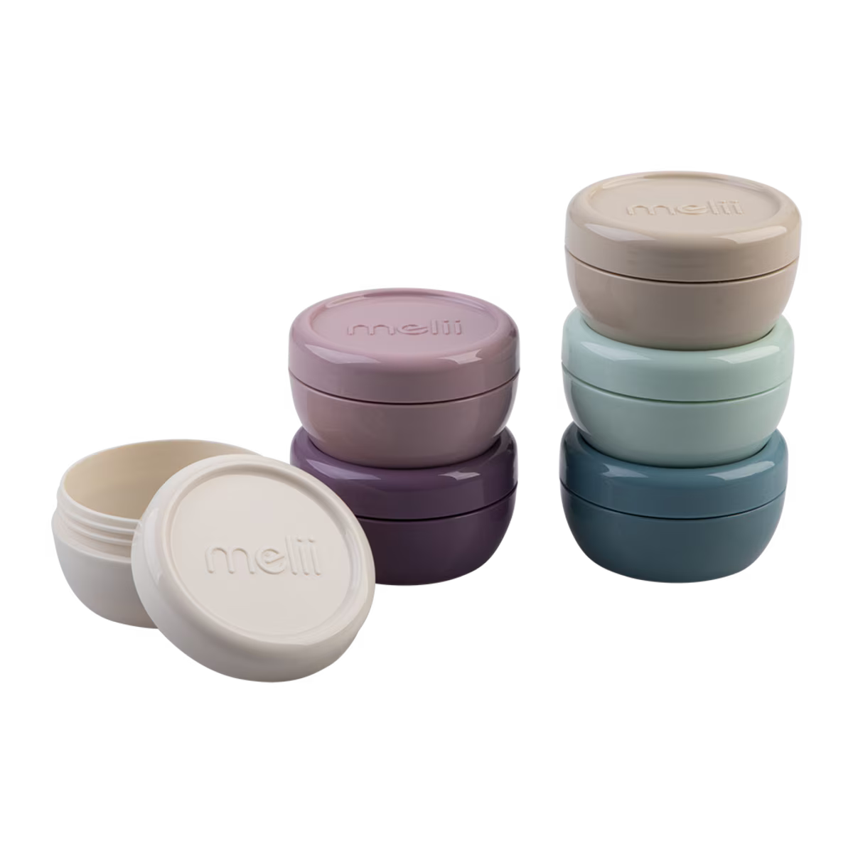 MELII LUXE | Condiment Containers Set of 6