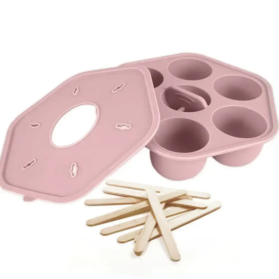 CHERUB BABY | Silicone Baby Food Freezer Tray & Baby Icy Pole Moulds