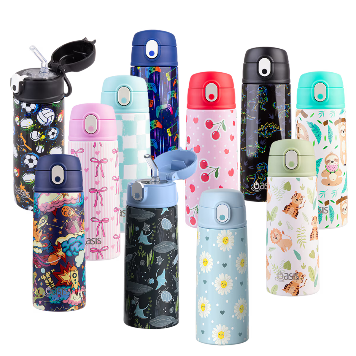 OASIS | Double Wall Insulated Kids Drink Bottle | 550ml