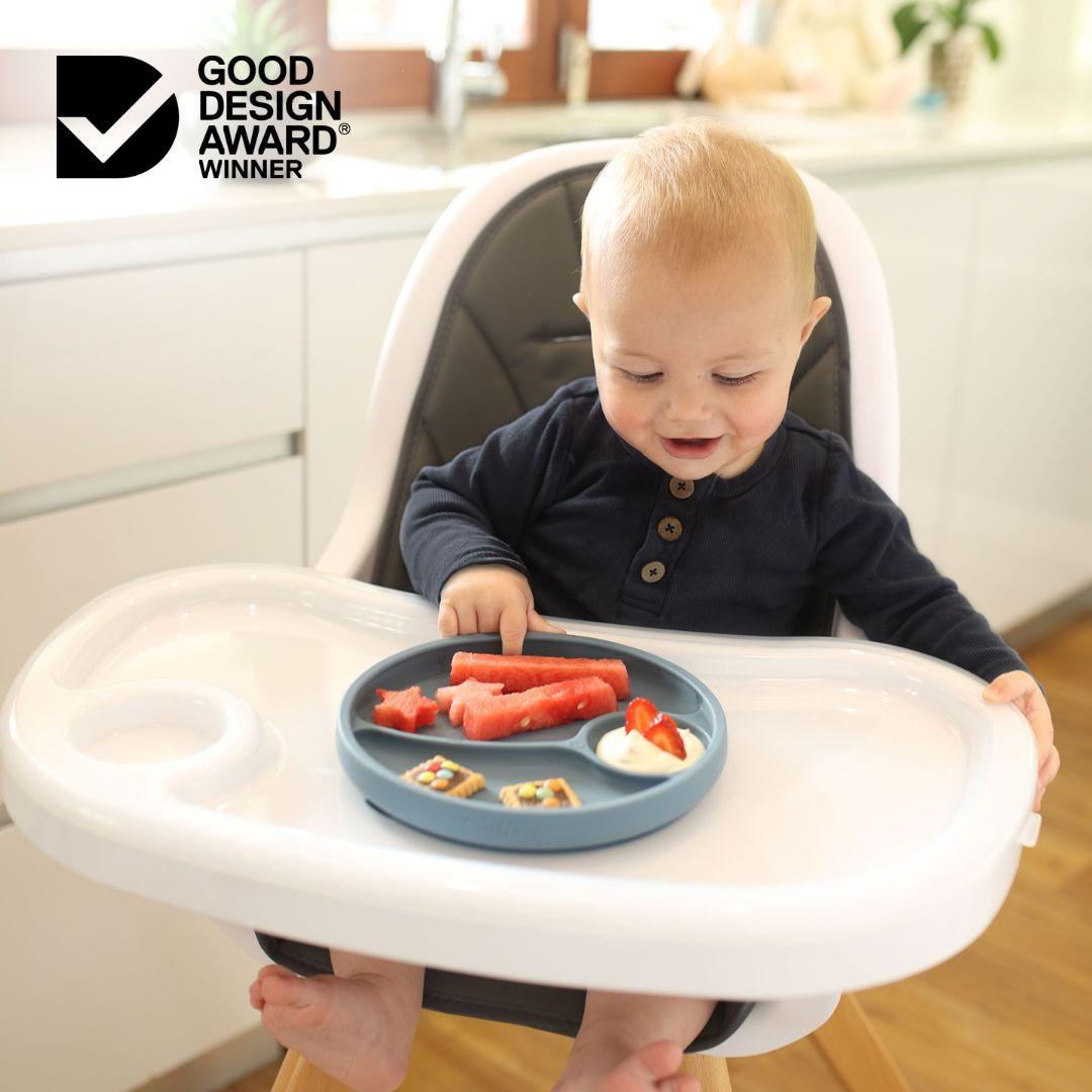 BRIGHT BERRY | Divided Suction Plate
