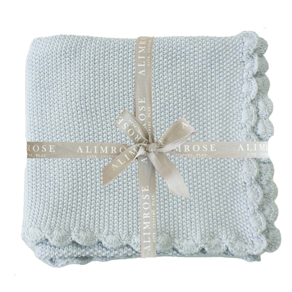 ALIMROSE | Mini Knit Moss Stitch Baby Blankets