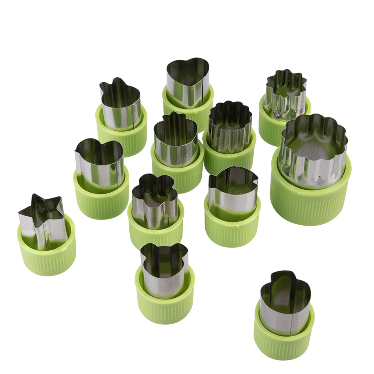 APPETITO | 12pc Fruit & Vegetable Cutters Set