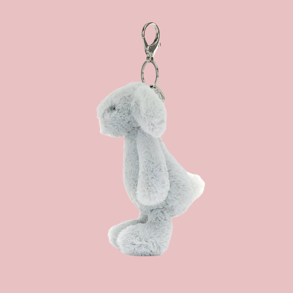 JELLYCAT | Bashful Bunny Silver | Bag Charm