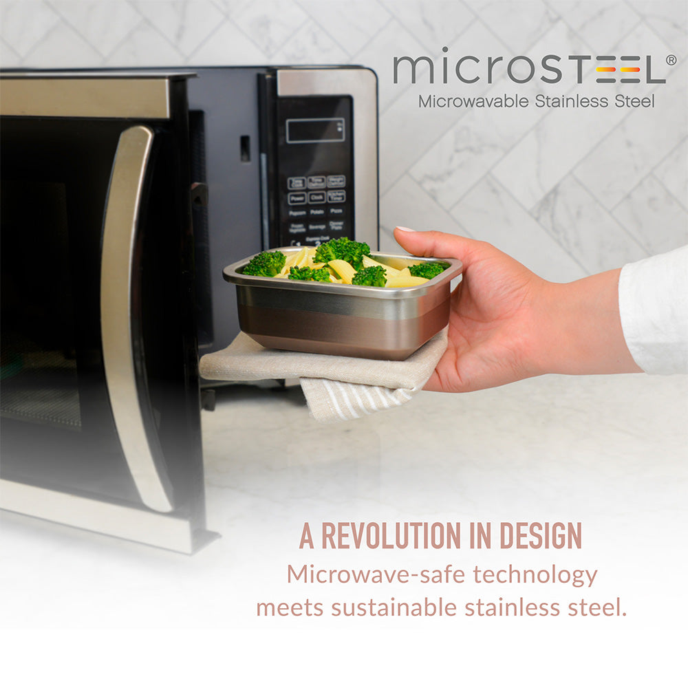 BENTGO | MicroSteel Heat & Eat Container