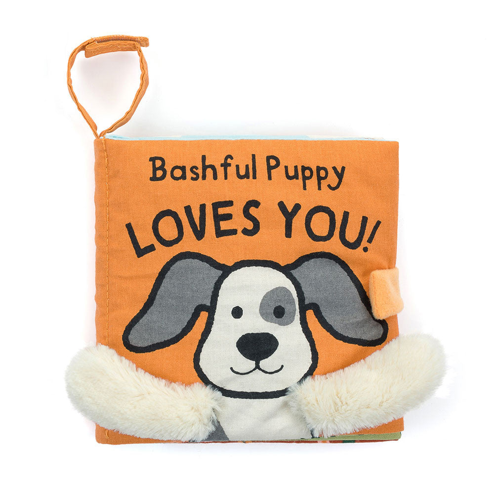 JELLYCAT Baby | Bashful Puppy Loves You | Fabric Book