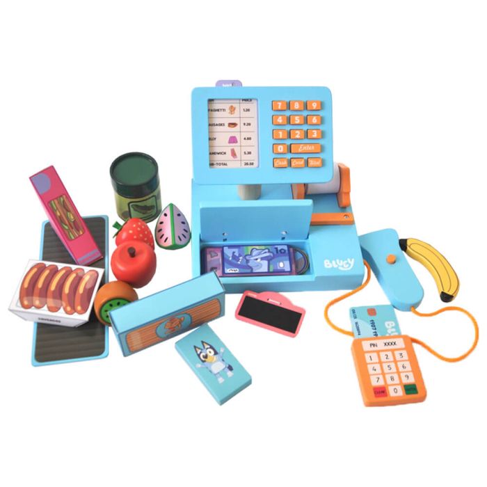 BLUEY | Wooden Cash Register