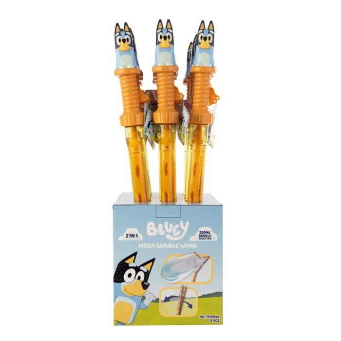 BLUEY | 2-in-1 Mega Bubble Wand