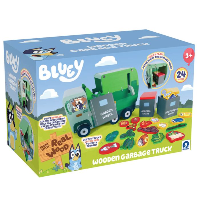 BLUEY | Wooden Garbage Truck