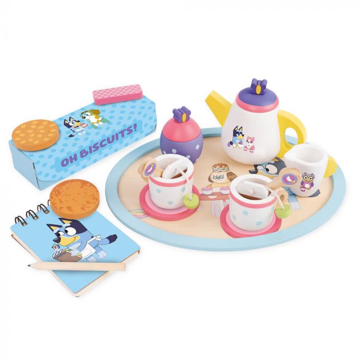 BLUEY | Wooden Tea Party Set