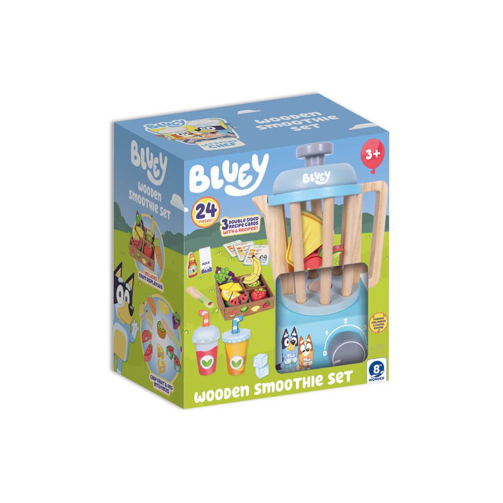 BLUEY | Wooden Smoothie Set
