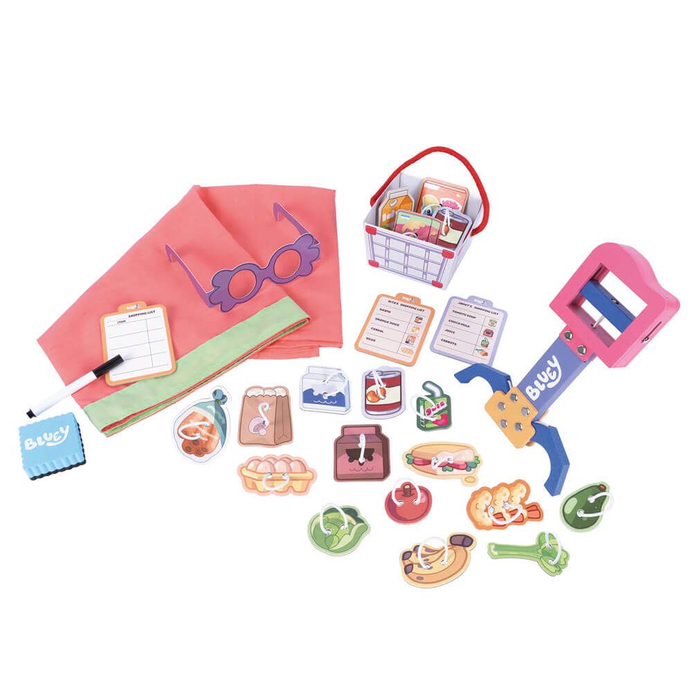 BLUEY | Wooden Grannies Shopping Game